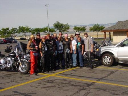 Our first real ride on my new Heritage Clasic 2003