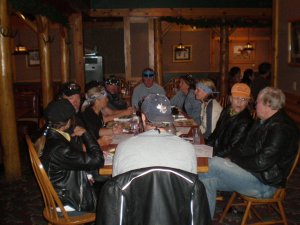 Lunch at Ruby's  You have to try the Bar B que sandwitch.