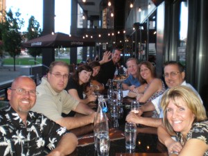 All of us at the Prime Bar