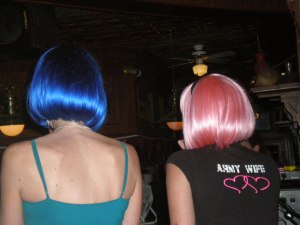 Lisa and Linda showing us their new dews.