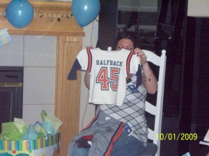 45  lucky number for a halfback